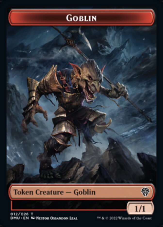 Soldier // Goblin Double-sided Token [Dominaria United Tokens]