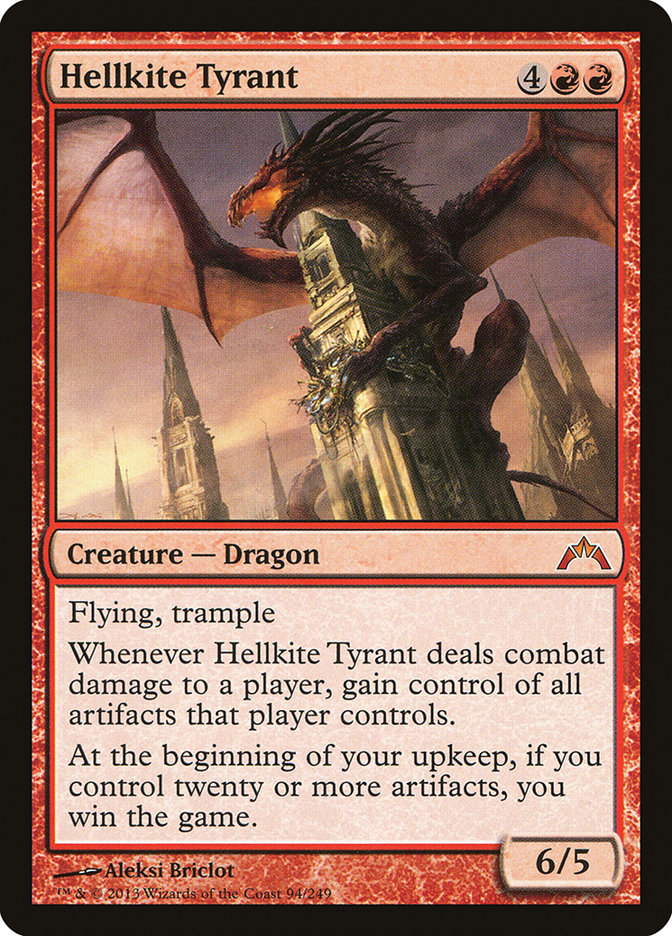 Hellkite Tyrant [Gatecrash] | All About Games