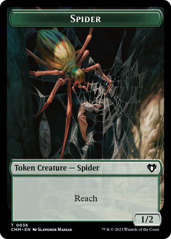 Spider Token [Commander Masters Tokens]