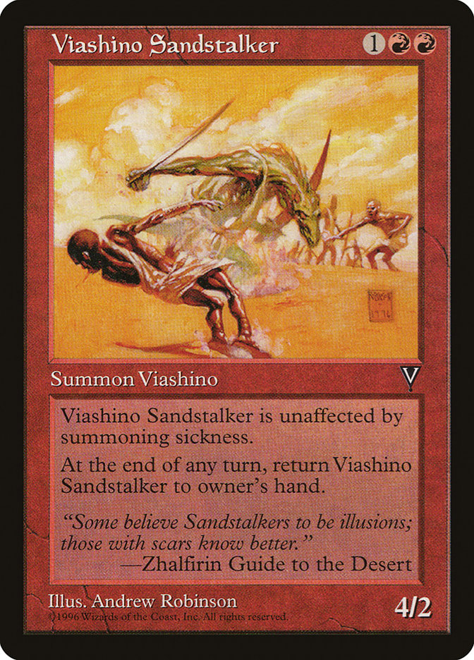 Viashino Sandstalker [Visions] | All About Games