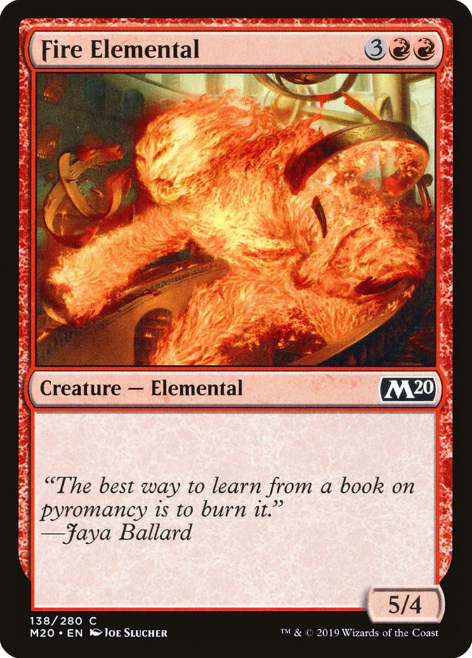 Fire Elemental [Core Set 2020] | All About Games