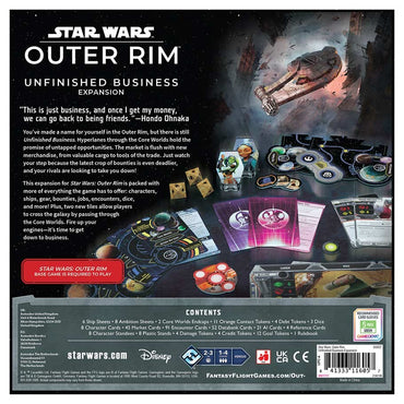 Star Wars: Outer Rim: Unfinished Business Expansion