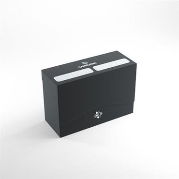 Double Deck Holder 160+ Card Deck Box: Black