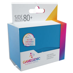 Side Holder 80+ Card Deck Box: Blue