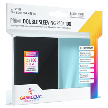 DP: Prime Double Sleeving Pack (100)