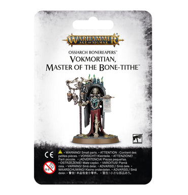 Warhammer Age of Sigmar: Ossiarch Bonereapers - Vokmortian, Master of the Bone - Tithe