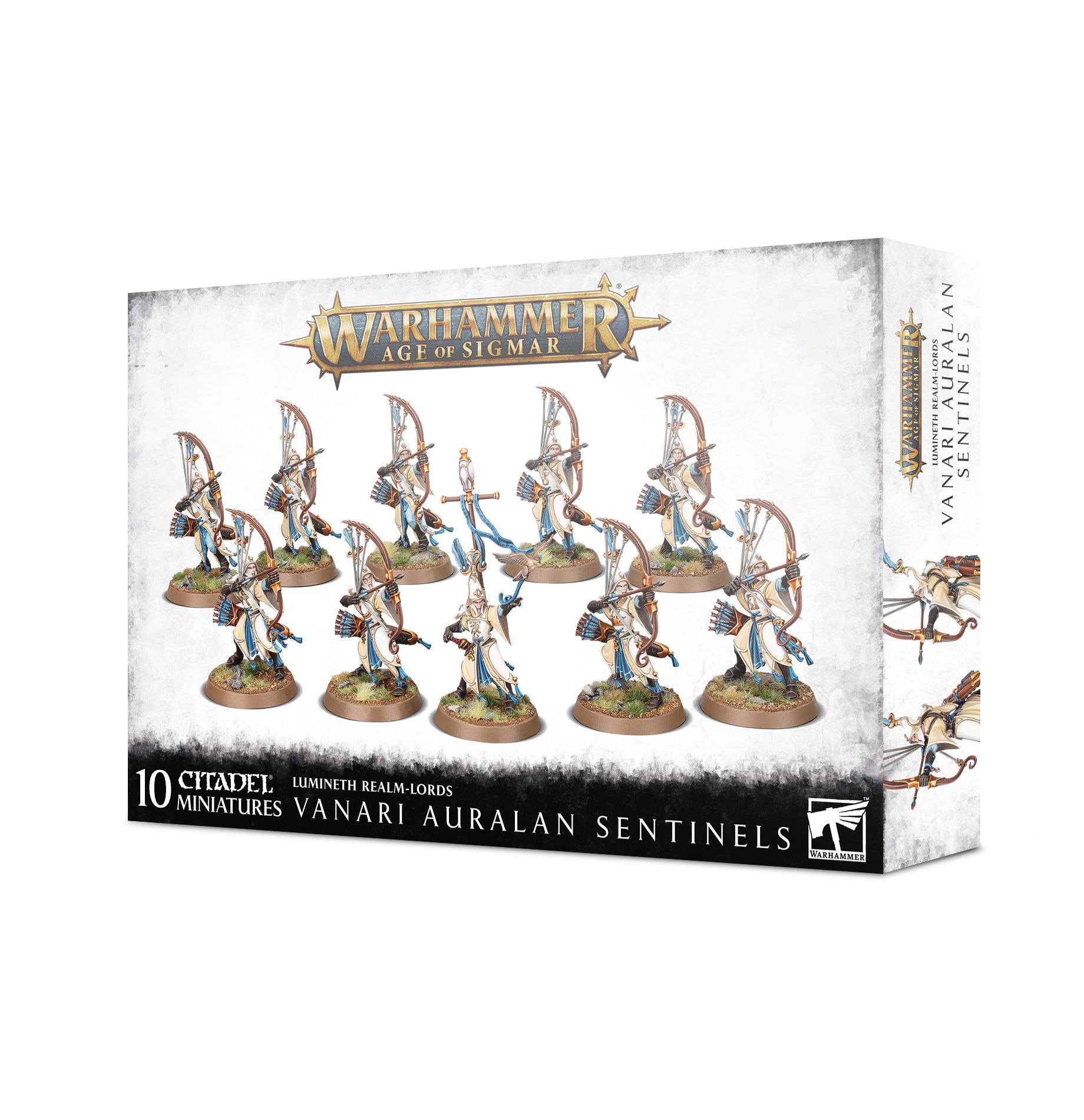 Warhammer Age of Sigmar: Lumineth Realm-Lords: Vanari Auralan Sentinels | All About Games