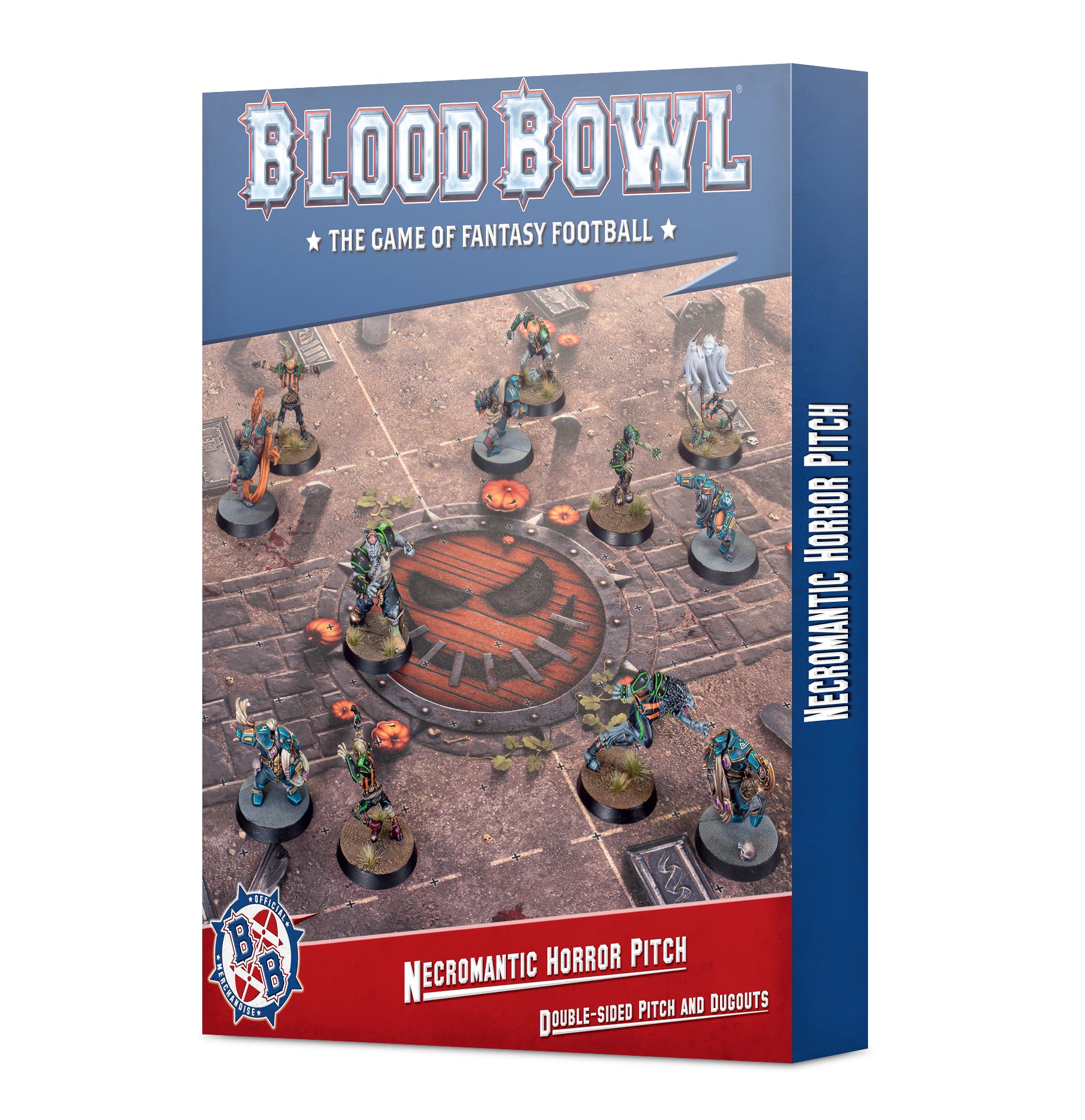 Blood Bowl Necromantic Horror Pitch and Dugout | All About Games