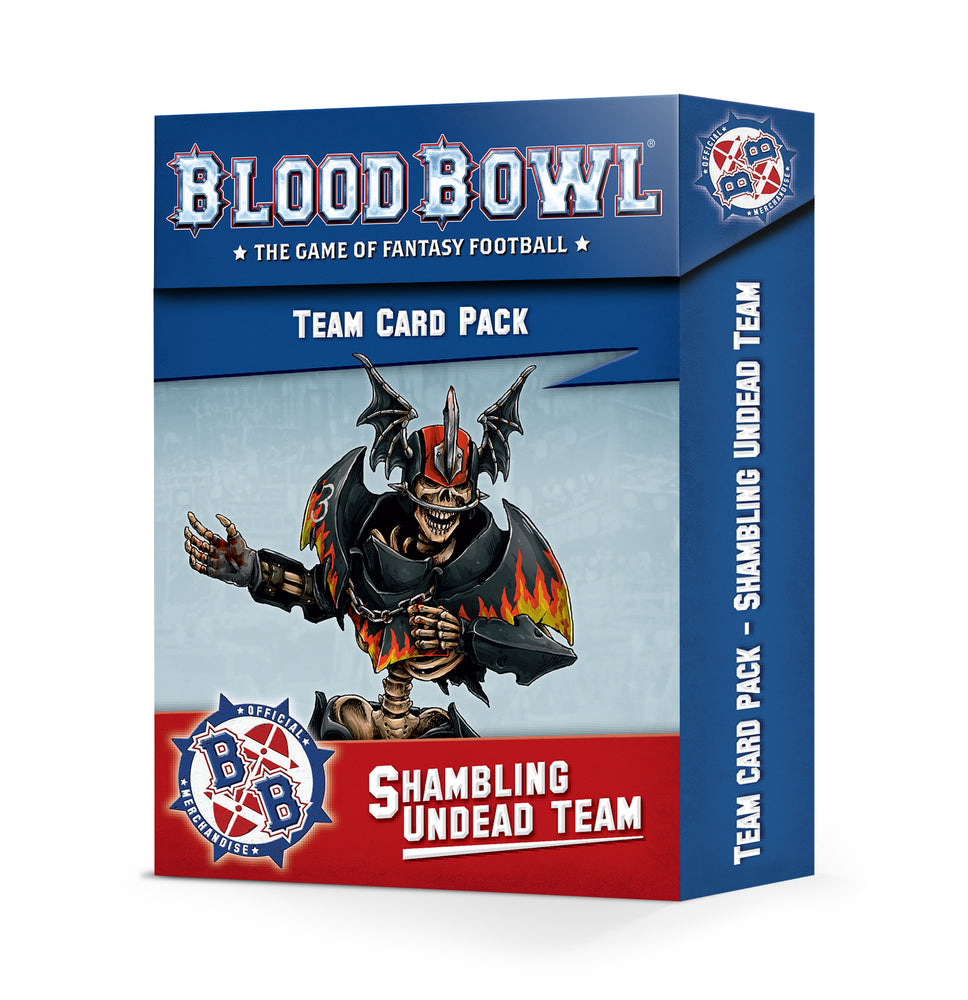 Blood Bowl: Shambling Undead Team Card Pack