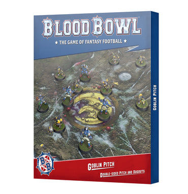 Blood Bowl Goblin Pitch and Dugouts