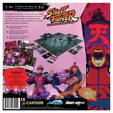 Street Fighter The Miniature Game: Boss Expansion