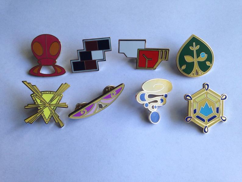 Pokemon League Badges Kalos