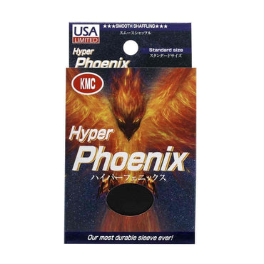 KMC Sleeves: Matte Hyper Phoenix Black (100)