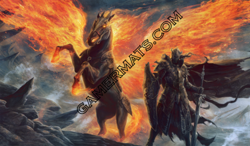 Black Knightmare Playmat