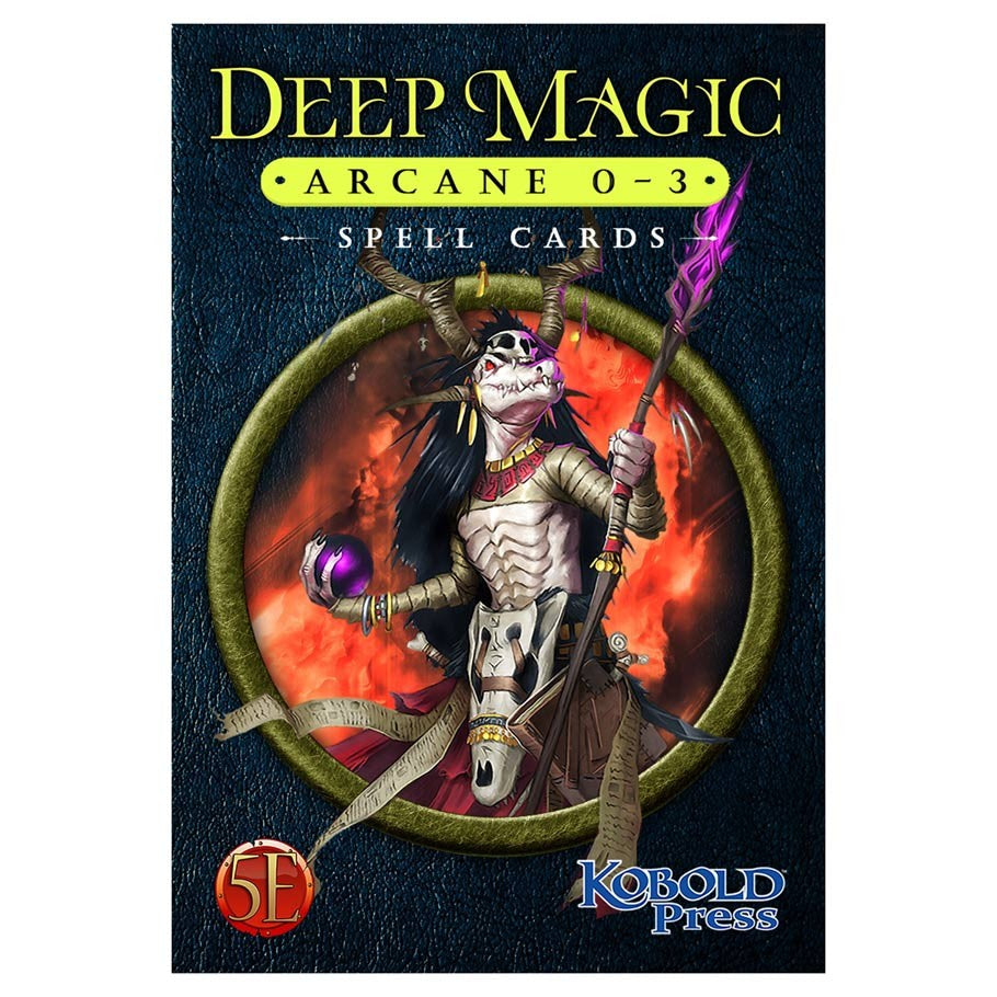 D&D 5E: Deep Magic Spell Cards: Arcane 0-3