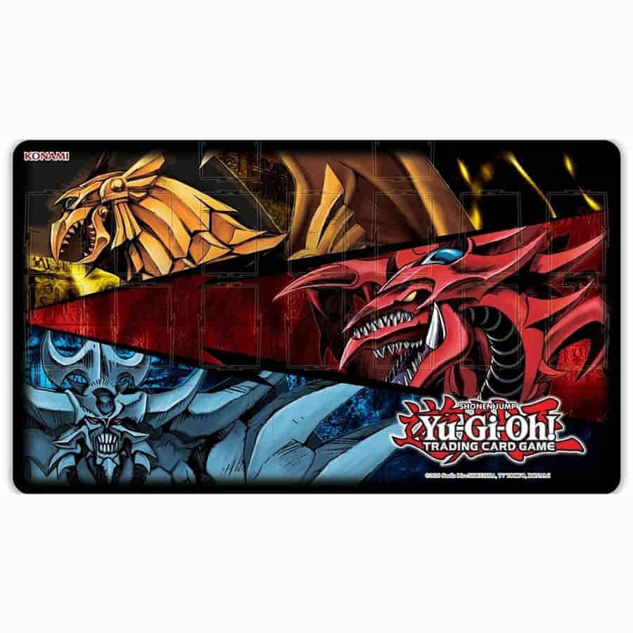 Playmat: YU-GI-OH: Slifer, Obelisk, & Ra