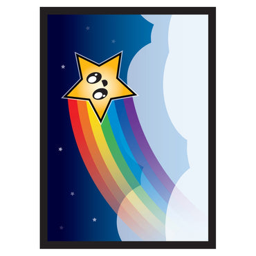 DP: Double Matte Rainbow Star (50)