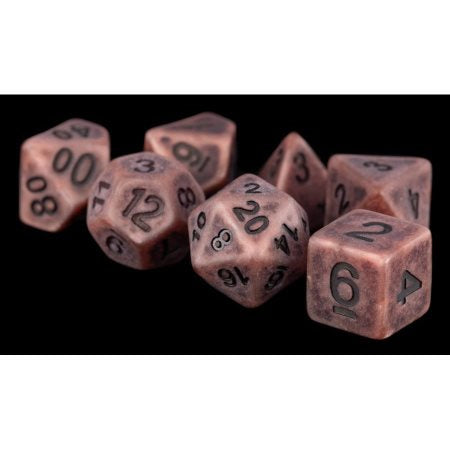 7 COUNT DICE POLY SET: ANCIENT COPPER