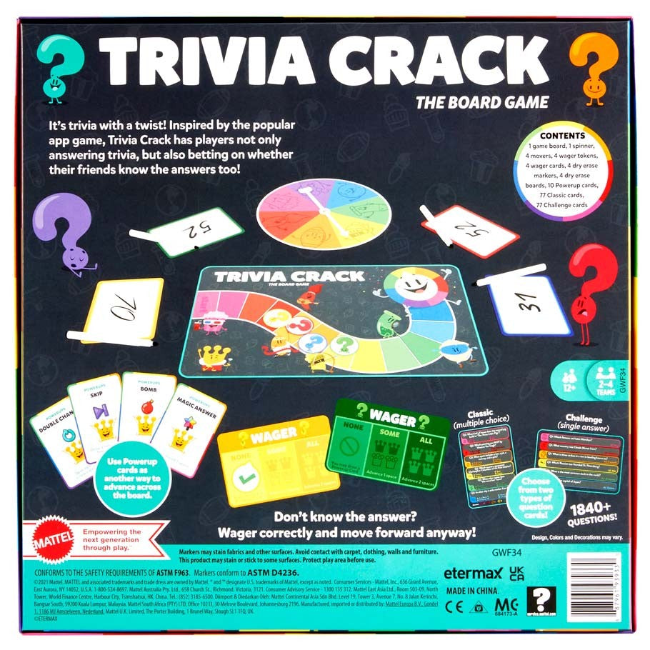  SAVANA Crack List - The Crack-You-Up Categories Card Game, 2+  Players, Game for Kids, Teens and Adults, Family Board Games