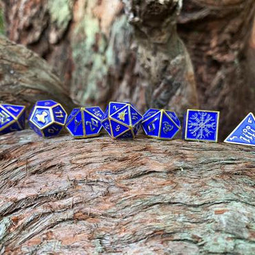 Paladins Oath Alloy 7 Dice Set