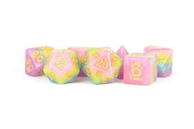 7 Count Dice Acrylic Set: 16MM Pastel Fairy