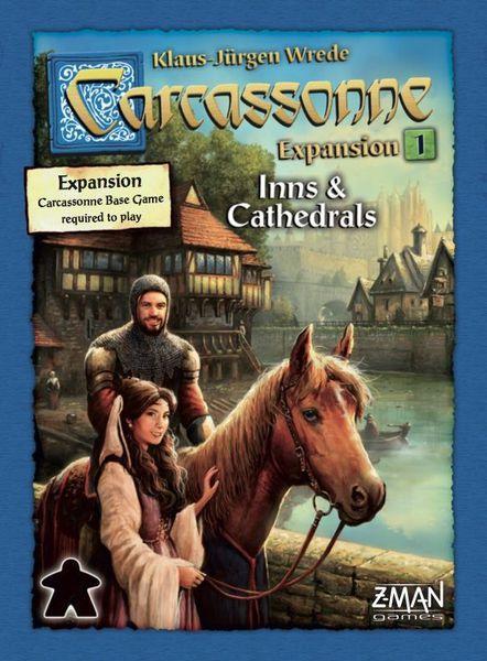 Carcassonne: Expansion 1 - Inns & Cathedrals | All About Games