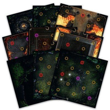 Dark Souls: The Board Game: Wave 2: Darkroot Basin & Iron Keep Tiles