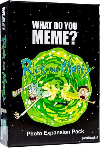 What Do You Meme? Rick and Morty Photo Expansion Pack
