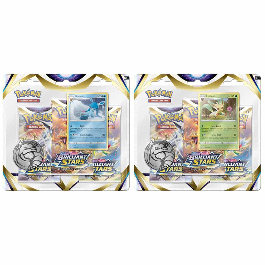 POKEMON Brilliant Stars Three-Booster Blister