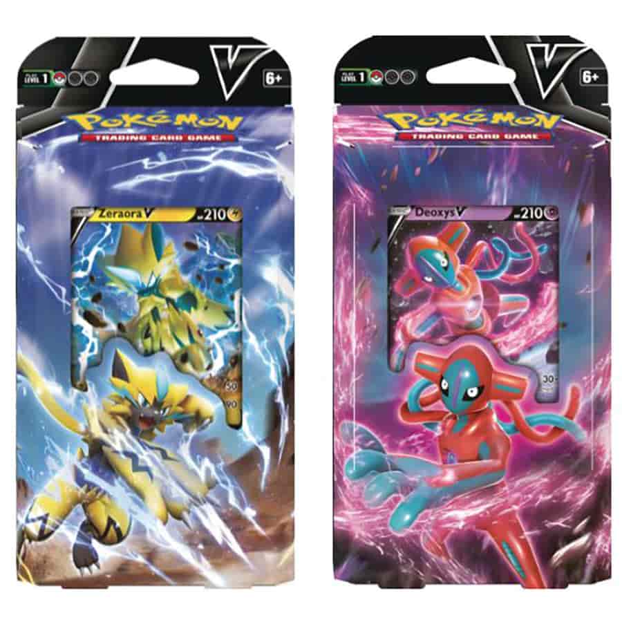 POKEMON TCG: ZERAORA V AND DEOXYS V BATTLE DECKS