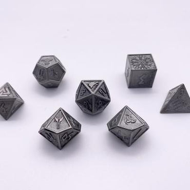 Plate Mail Alloy 7 Dice Set