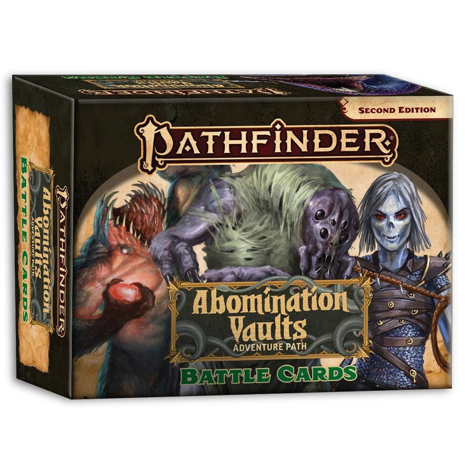 PF2E: Abomination Vaults Battle Cards