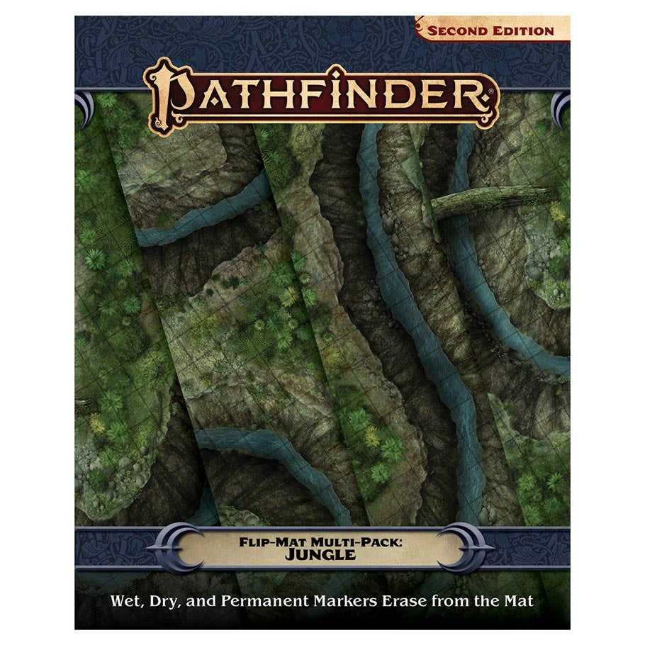 Pathfinder 2E: Flip-Mat: Jungle Multi-Pack