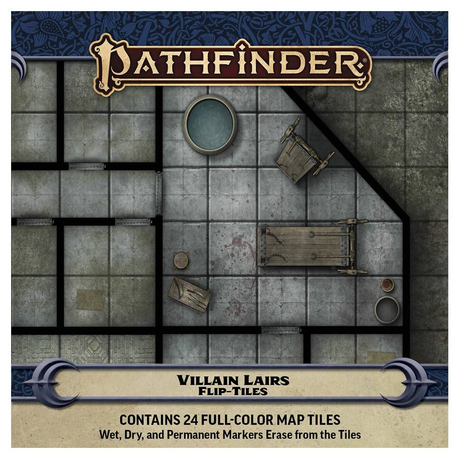 PF2E: Flip-Tiles: Villain Lairs Set