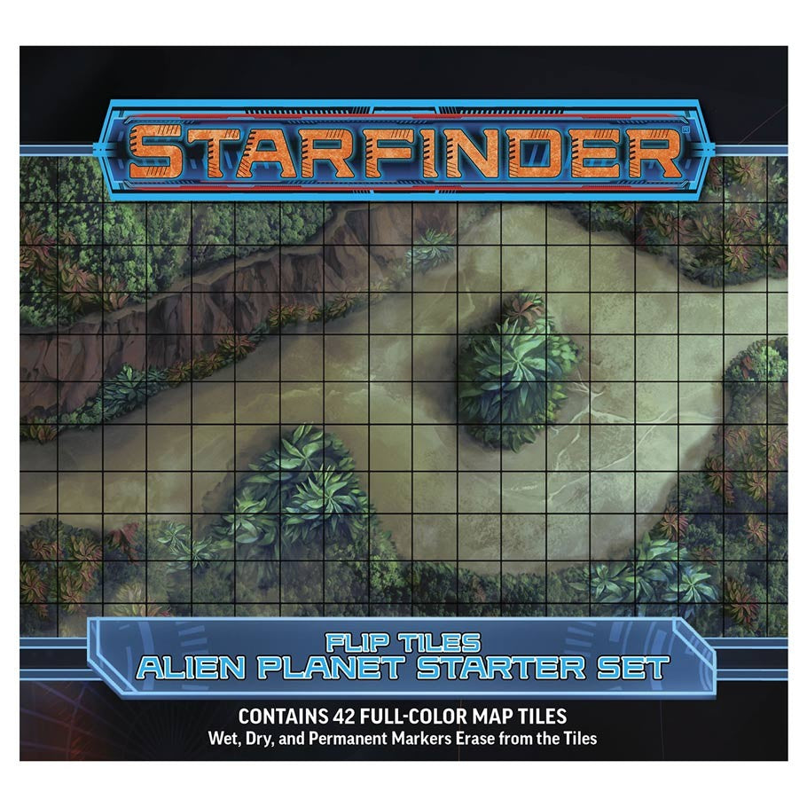 SFRPG: Flip-Tiles: Alien Planet Starter | All About Games