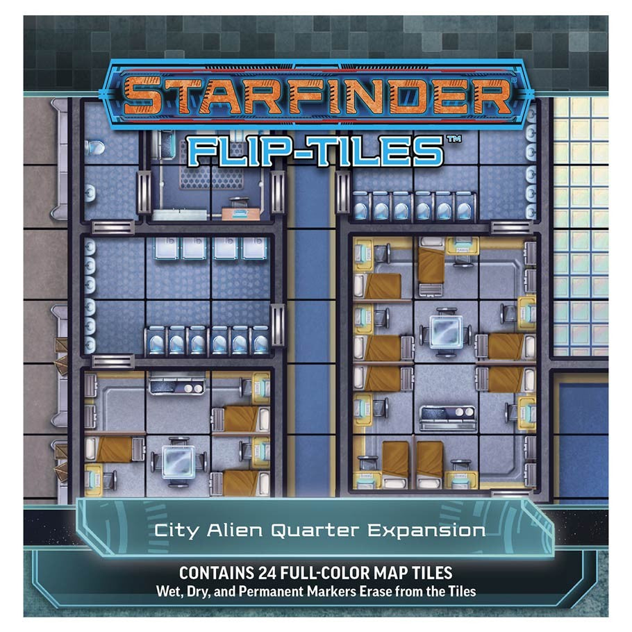 SFRPG: Flip-Tiles: City Alien Quarter Exp