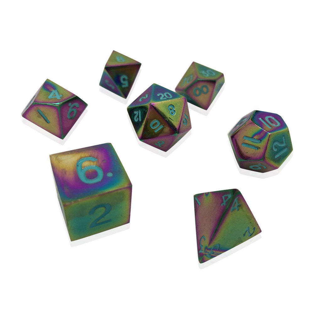 Queens Treasure Alloy 7 Dice Set