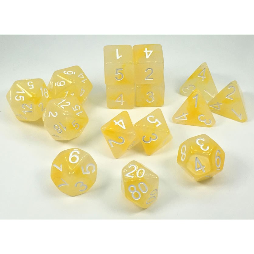 SET OF 15 DICE: Will-o-Wisp