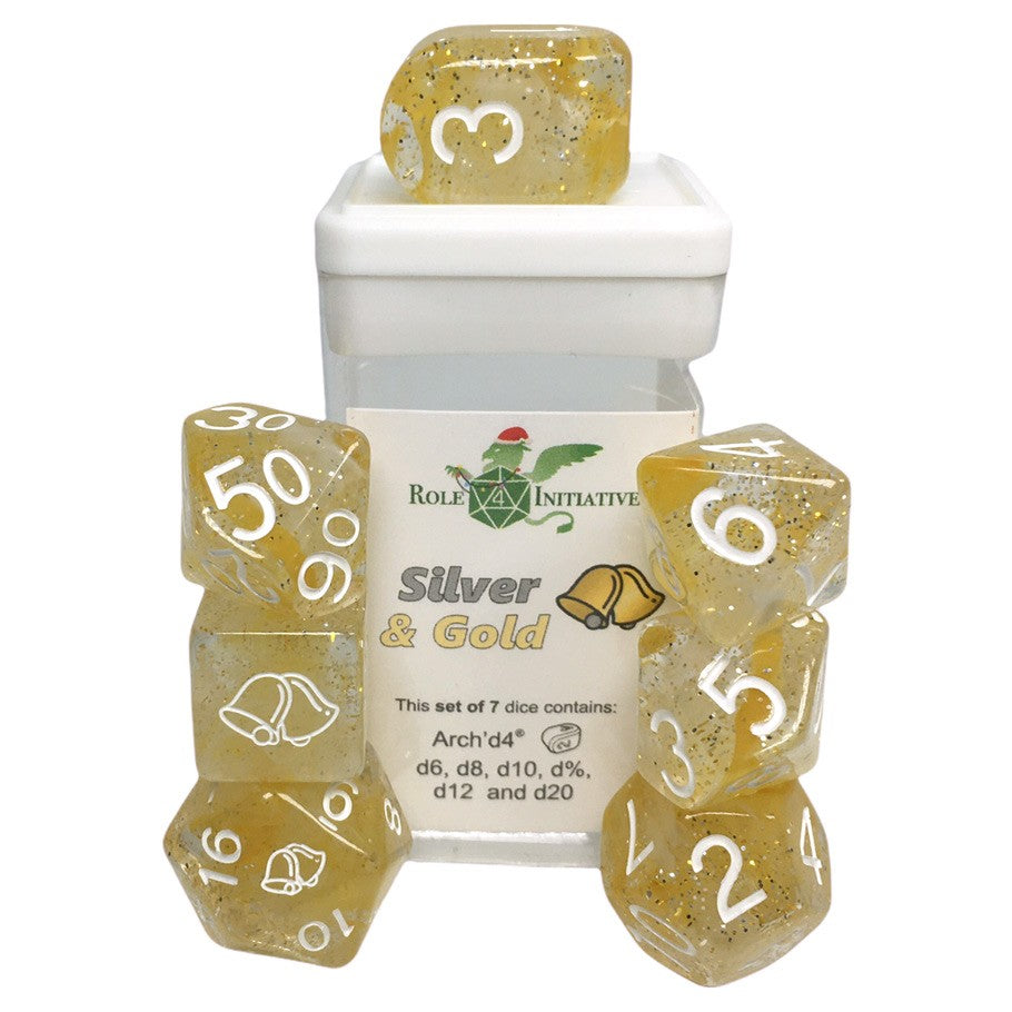 7-Set Diffusion Silver and Gold