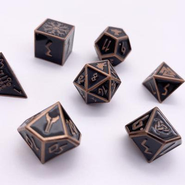 Rust Monster Alloy 7 Dice Set