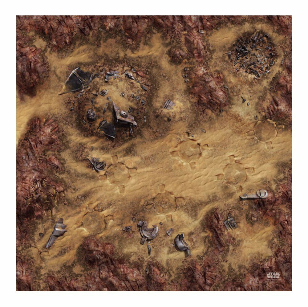 Star Wars: Legion - Desert Junkyard Game Mat