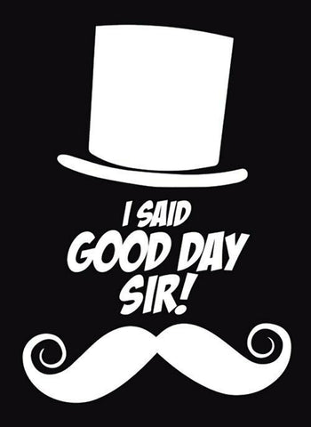 I Said Good Day Sir!