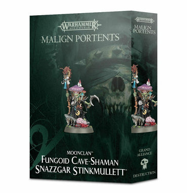 Warhammer Age of Sigmar: Gloomspite Gitz: Fungoid Cave-Shaman Snazzgar Stinkmullett
