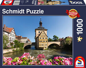 Puzzle: Bamberg, Regnitz and Old Town Hall