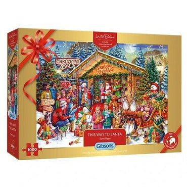 Puzzle: Christmas Limited Edition Puzzle: This Way to Santa 2020