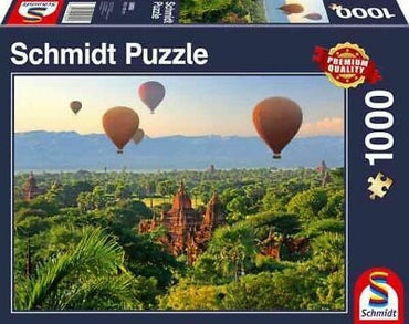 Puzzle: Hot Air Balloons: Mandalay, Myanmar