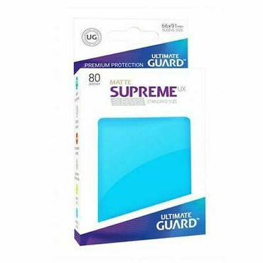 Supreme UX Sleeves Standard Size Matte Light Blue (80)