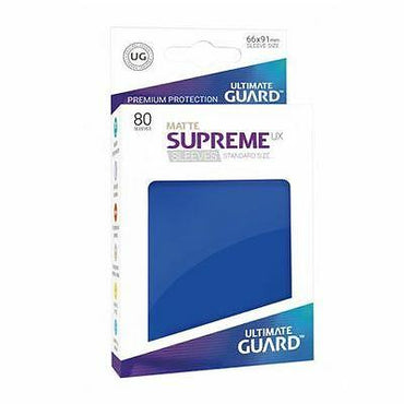 Supreme UX Standard Sleeves - Matte Blue (80)