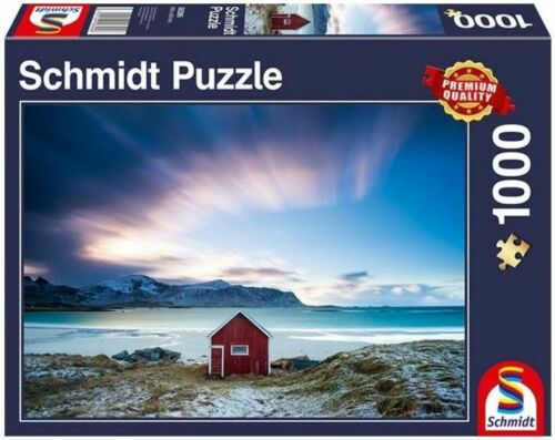Puzzle: Hut at the Atlantic Coast