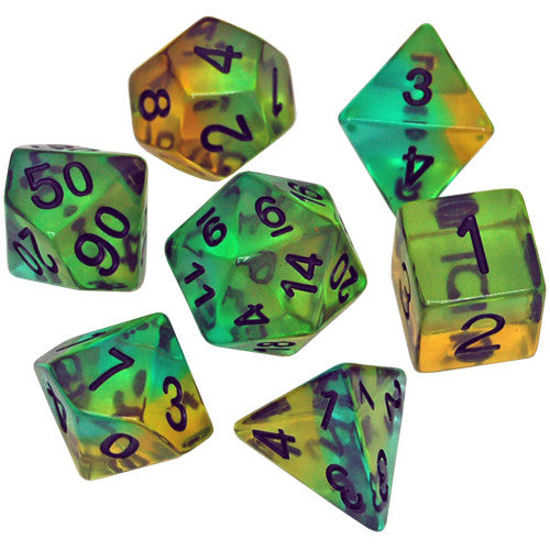 RPG Dice 7-Set Mojito